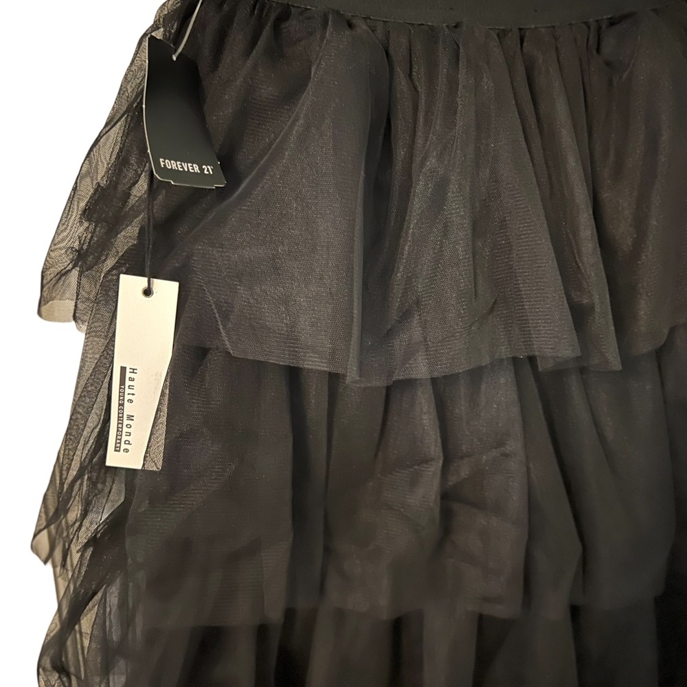 🥳 2 for $15 🥳 Haute Monde Juniors Tulle Tutu Skirt Sz S - Picture 3 of 4